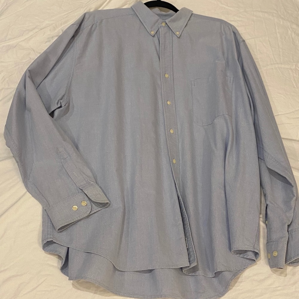 Blue Button Down